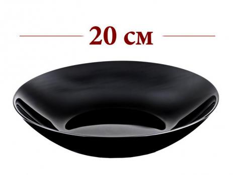 Тарелка суповая 20 см Luminarc Diwali Noire (арт. P0787)