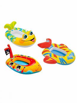 Лодка для плавания надувная для бассейна (для детей 3-6 лет)