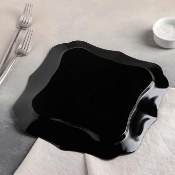 Тарелка обеденная 26 см Luminarc Authentic Black (арт. J1335)