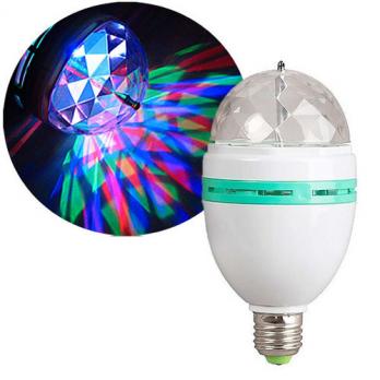 Светильник проектор вращающийся лампа 3W Е27 Neon-Night Disco