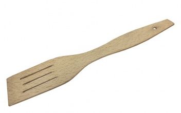 Лопатка деревянная буковая с прорезью (арт. 1266)