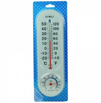 Термометр комнатный овальный с гигрометром (арт. NA1970)