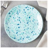 Тарелка десертная 19 см Luminarc Diwali Venizia Turquoise (арт. P6507)