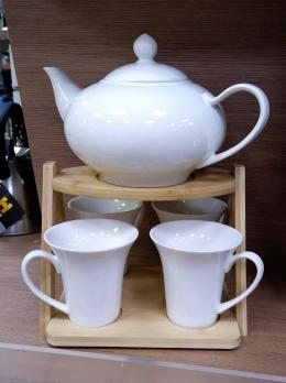 Набор чайный 5 предметов Jewel Фиона (фарфор) (арт. ПС0005-46)
