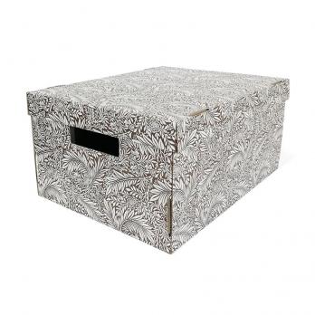 Коробка для хранения 37x28x18 см Мелиса кофейная (арт. Д20104.0014)