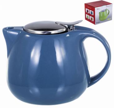 Чайник заварочный 0,75 л Феличита голубой (арт. 47073)