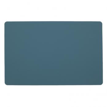 Салфетка сервировочная 43,5x28,5 см Силикон тач, цвет морская волна (арт. SL-28653green)