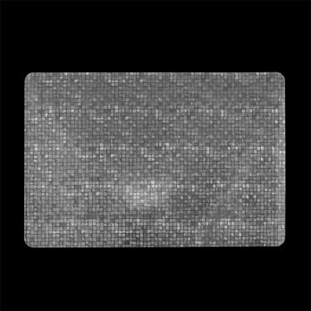 Салфетка сервировочная 43x28 см прозрачная Пиксели (арт. TDA-001)