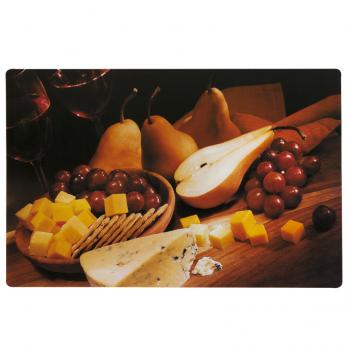 Салфетка сервировочная 43x28 см Груши сыр и виноград (арт. JL43H-001)