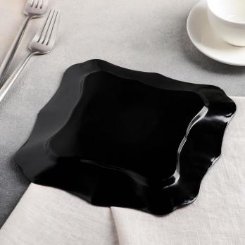 Тарелка десертная 20,5 см Luminarc Authentic Black (арт. J1336)