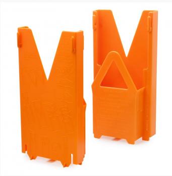 Мультибокс для хранения вставок Borner Classic пластиковый оранжевый