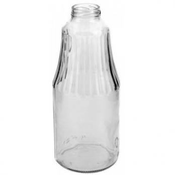 Бутылка стеклянная 1,0 л твист-офф (винтовая) d=43 мм