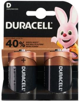 Батарейка D Duracell LR20 (1 шт.)