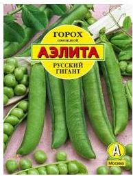 Семена Горох Русский гигант (Аэлита) (25 г)