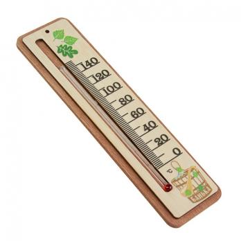Термометр для Сауны деревянный 21x5 см (арт. 2067)