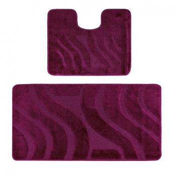 Комплект ковриков 50x80 см Confetti maximus фиолетовый (2 шт.)