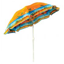 Зонт пляжный с наклоном d=200 см + стойка 220 см