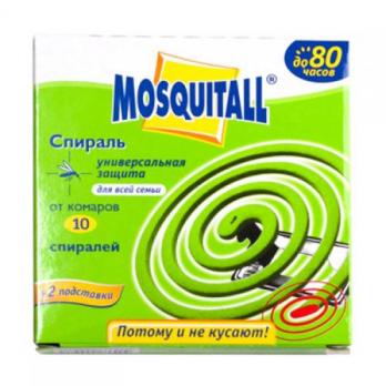 Спирали от комаров Москитол Универсальная защита (10 шт)