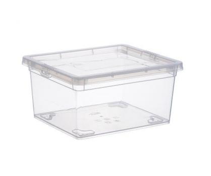 Ящик для хранения 2,0 л прозрачный 19x16x9 см