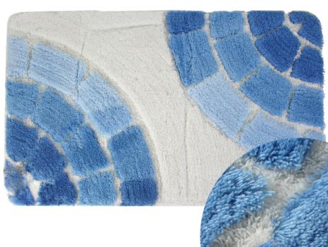 Коврик 60x100 см Banyolin soft pile Керамик голубой